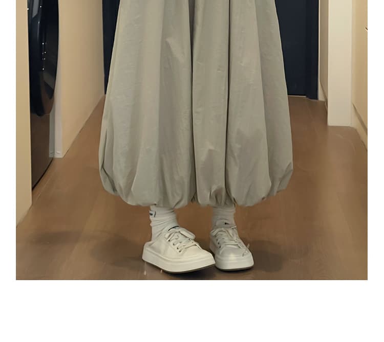 スカート バルーンシルエット ロングスカート