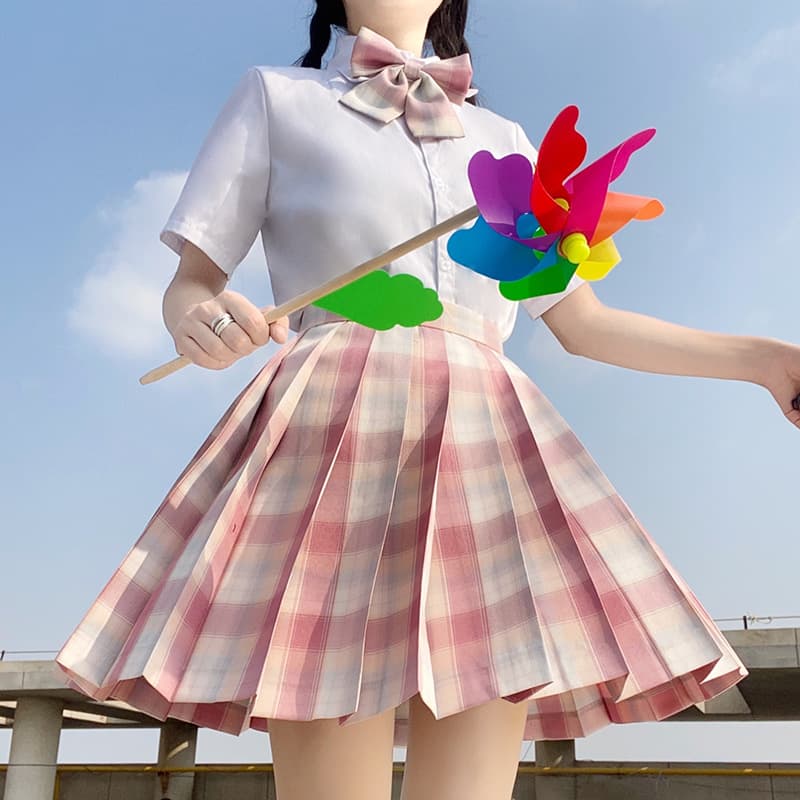 ふんわり優美プリーツスカート