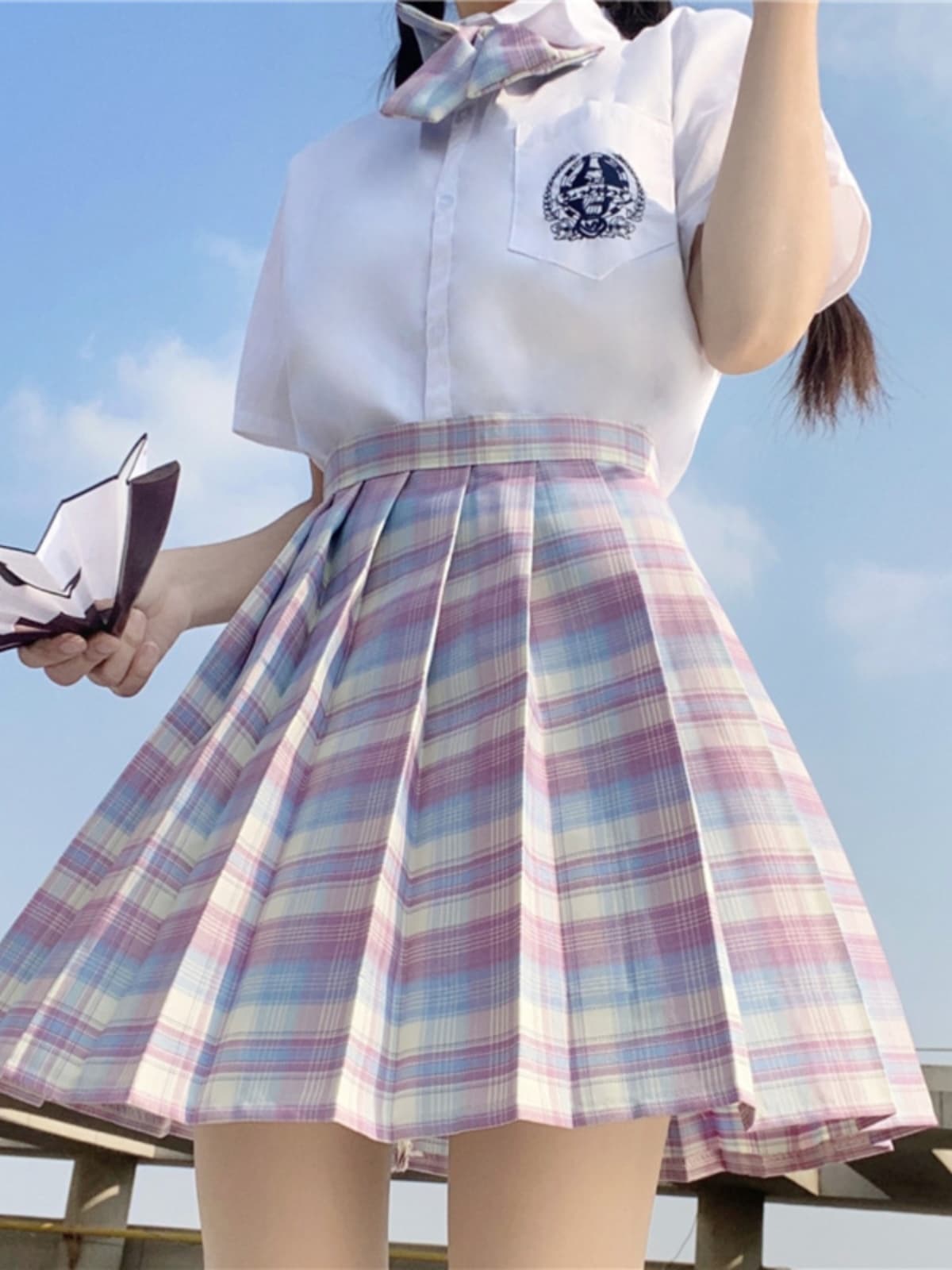 ふんわり優美プリーツスカート