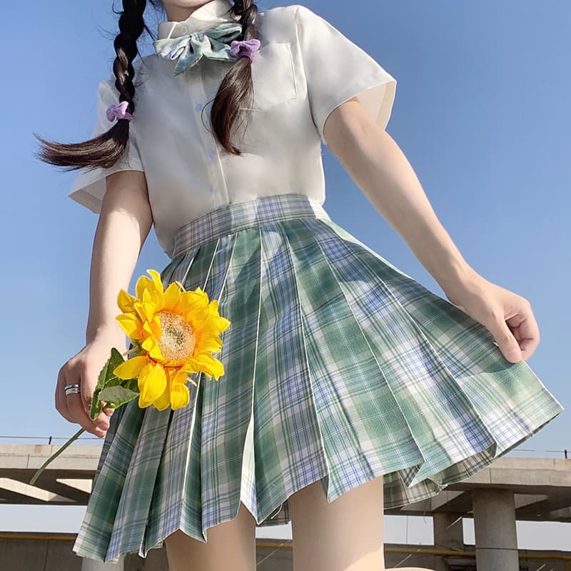ふんわり優美プリーツスカート