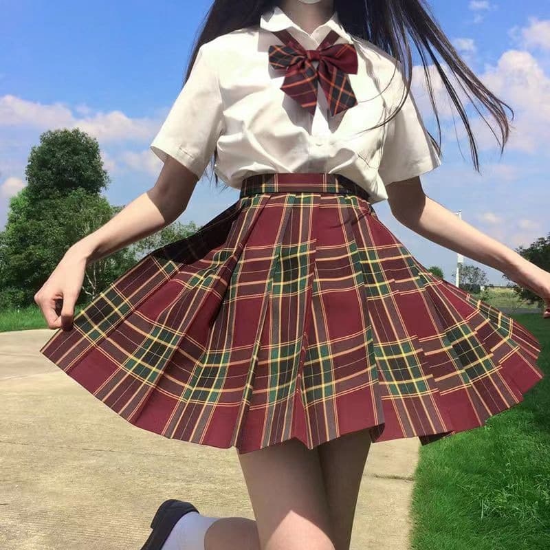ふんわり優美プリーツスカート