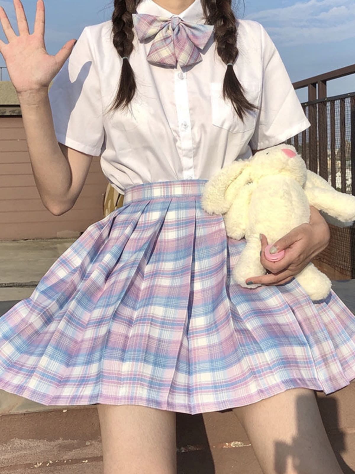 ふんわり優美プリーツスカート