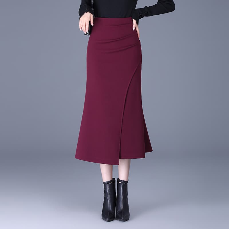 優美なシルエット マーメイドスカート