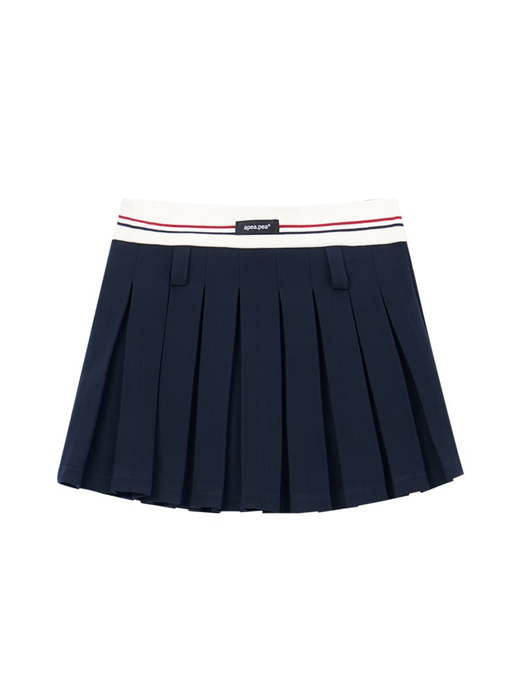 スカート プリーツミニスカート