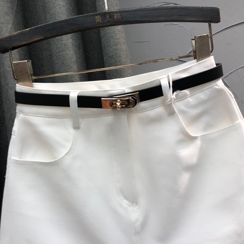 シンプル ベーシック ミニスカート