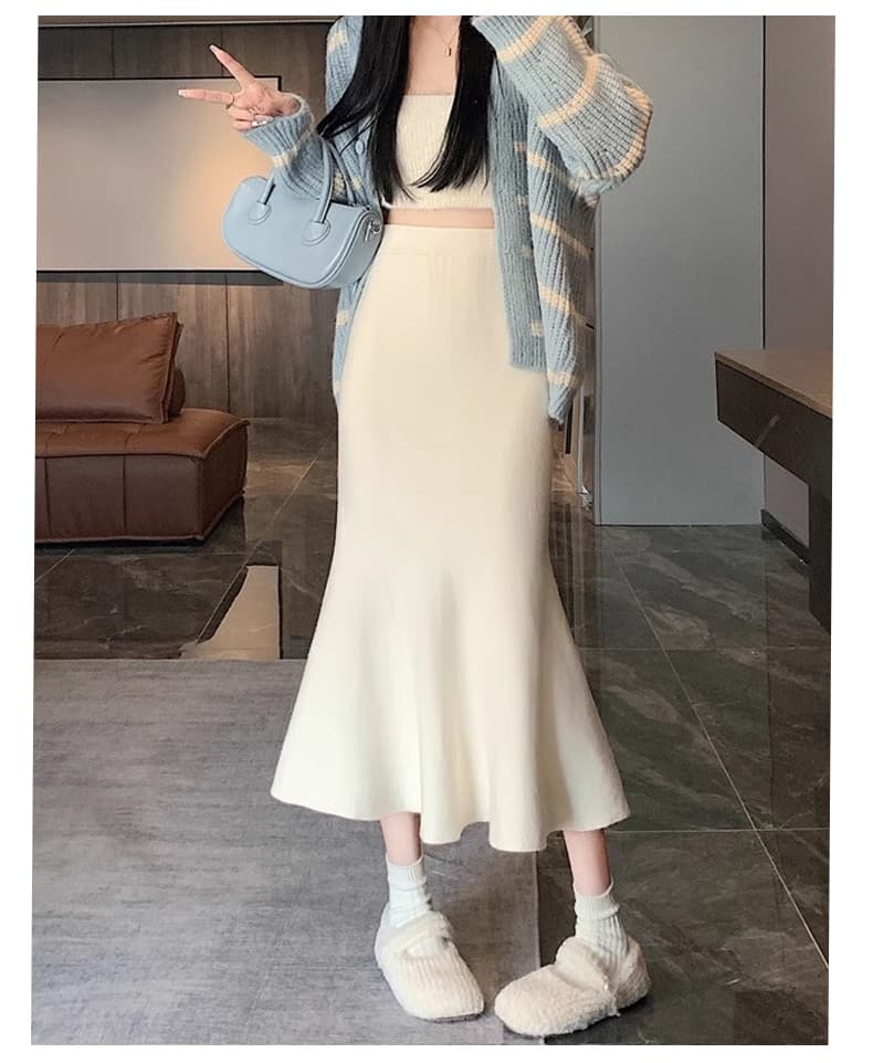 なめらかマーメイドスカート