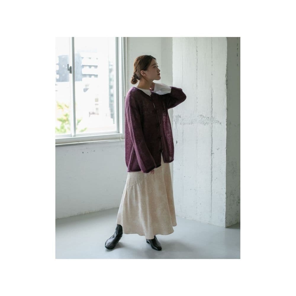 揺らめくシルエット マーメイドスカート